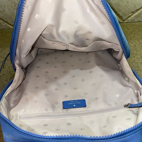 ✨Kate Spade ♠️ New York Nylon w/Leather Trim Backpack - Picture 7 of 11